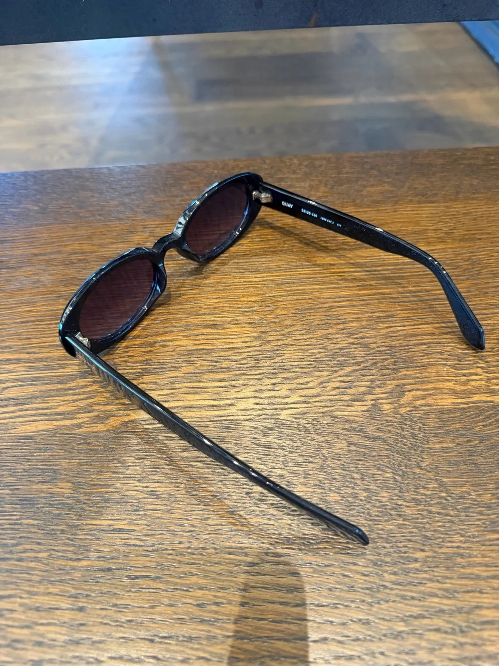 Quay Australia Black Frame Sunglasses